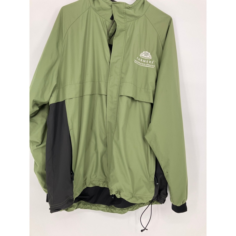 Cutter & Buck Mens XL Black Full Zip Polyester Light Weight Jacket